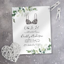 Search for lingerie shower invitations Botanical