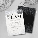 Search for glam bachelorette party invitations Last disco