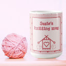 Search for knitting mugs Pink