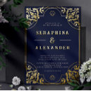 Search for sapphire wedding invitations Elegant