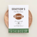 Search for kick off party invitations First year down