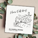 Search for funny wedding napkins Modern