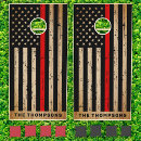 Search for firefighter cornhole sets Thin red line flag