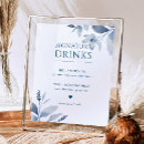 Search for signature drink sign posters Blue