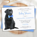 Search for dog baby shower invitations blue