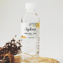Search for bee water bottle labels Bee gender reveal