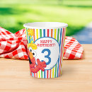 Search for rainbow paper cups sesame street