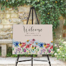 Search for floral bridal shower welcome signs Elegant modern floral