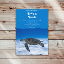 Search for turtle wedding invitations Coastal