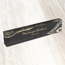 Search for black and gold name plates Professional