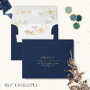Search for rsvp envelopes Navy blue