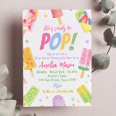 Search for ready to pop baby shower invitations colorful