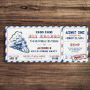 Search for all aboard the train birthday invitations Vintage