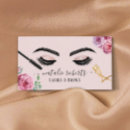 Search for eyebrow business cards Lashes