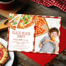 Search for pizza birthday invitations Gender neutral