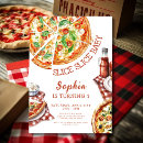 Search for pizza party slice invitations Italian