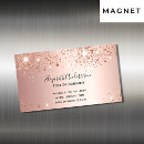 Search for rose business cards makeup artist