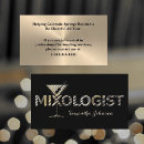 Search for bartender business cards Gold