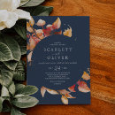 Search for fall leaves wedding invitations rustic