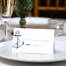 Search for nautical place cards Anchor