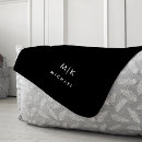 Search for black blankets modern