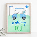 Search for golf party decor Hole in one birthday