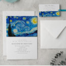 Search for van gogh invitations Elegant