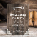 Search for key housewarming invitations Vintage