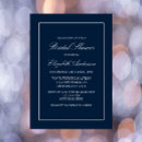 Search for navy bridal shower invitations winter