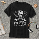Search for pilot tshirts airplanes