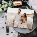 Search for wedding announcement cards Gold foil