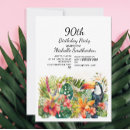 Search for toucan birthday invitations Floral