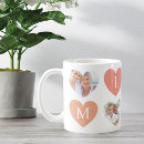 Search for heart mugs photo collage