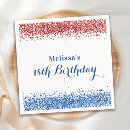 Search for blue napkins Patriotic