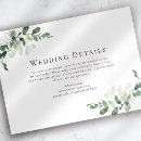 Search for wedding enclosure cards Botanical