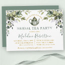 Search for tea invitations Bridal tea party