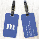 Search for monogram luggage tags simple