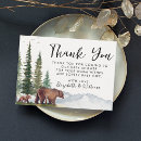 Search for bear thank you cards forest