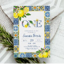 Search for lemon birthday invitations Modern