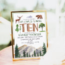 Search for adventure birthday invitations Forest