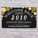 Search for high school class reunion banners elegant