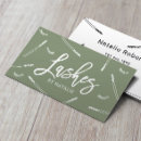 Search for eyelash business cards Lash bar