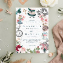 Search for fairytale wedding invitations alice in wonderland