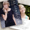 Search for masters graduation announcement cards Modern