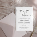 Search for modern rehearsal dinner invitations Calligraphy
