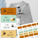 Search for clothing labels honey bee