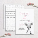 Search for girl deer birthday invitations Watercolor