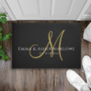 Search for newlywed doormats Modern