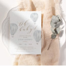 Search for hot air balloon invitations Gold