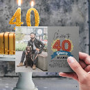 Search for beer 40th birthday invitations Celebration
